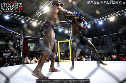 2023-12-02 Lugano in the Cage 6 20972 MMA Pro - Jemie Mike Stewart-Amadoudiama Diop